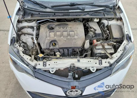 2017 Toyota Corolla L из США, поврежденный, VIN 2T1BURHE2HC748896